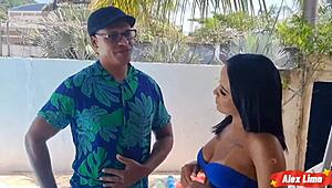 a hot petite asian convinces me to pay for her tight wet pussy and big ass anal pounding in public outdoor orgy with crossdressing black domination ass worship