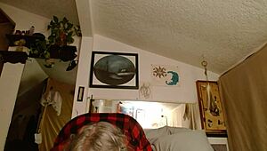 hey jay, wake up on your birthday... time for this hairy mature to ride your big black cock with verbal humiliation