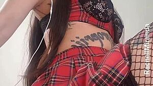 rachell miranda guides your cum in her tight ass