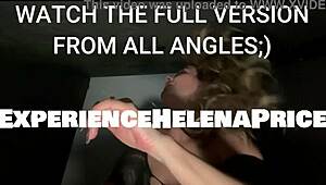 ever wonder what happens on a gloryhole date night with your cuckold hubby watching helena price deepthroat bbc behind the scenes?