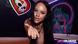 goth girlfriend madalina moon, you love getting railed hard don't you?