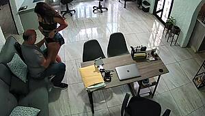 hey, remember fucking my ex-teacher's old dude? started with a handjob in the living room