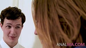 Cheating Wife Holes Doubly Stuffed Stretched Wide