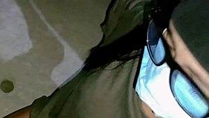 shy asian delivery girl wet pussy licked deep by rider