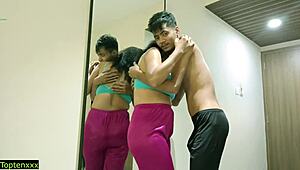 क्यूट इंडियन कॉलेज हॉट कली रोमांटिक गांड चुदाई में लंड पर सवार