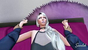 ब्लोंड स्लट ने चोर का लंड चूसा फिर रफ इंटररेशियल चुदाई झुकी