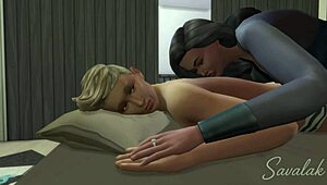 hey little kevin, stepmom's starving for your cock before sleep