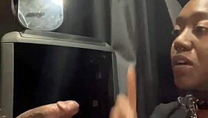 wanna train this petite ebony's throat with monster bbc face fucking till cum?