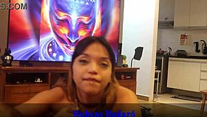 Caught Half-Brother Jerking Off and Rode His Cock Right There!