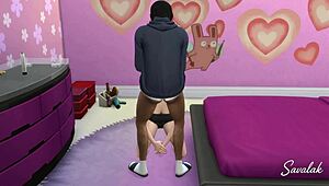 ब्लोंड स्लट ने चोर का लंड चूसा फिर रफ इंटररेशियल चुदाई झुकी