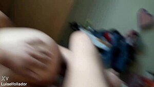 wake up horny with sexy latina wife in bedroom bliss