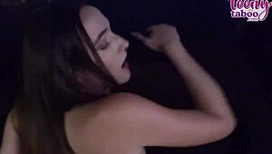 everly haze goes nasty deepthroating then pussy licked wet