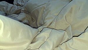 trying to sleep but my horny stepdaughter shakes her big ass