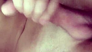 late-night solo session turns unexpectedly intense on the couch