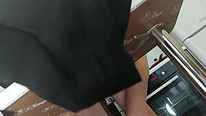 Feel my toy sliding perfect into this hairy milf mommy's juicy cunt?