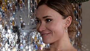 Venera Maxima Swings into Interracial DP Threesome. BBC Deepthroat Cowgirl Doggystyle Action