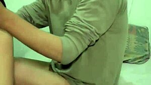 Big Tits Colombian Teen Records First Cowgirl Ride