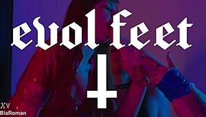 her soft soles crave a worshipful mouth and tongue devotion