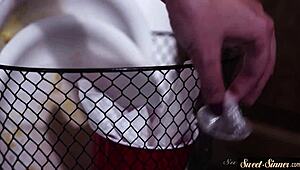 Big Tits Babe Sucks Boyfriend Then Rides Cowgirl Hard