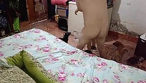 our fight ended with me slurping his throbbing cock