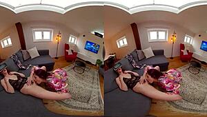 two czech sluts finger pussy and lick before hardcore pov threesome fucking