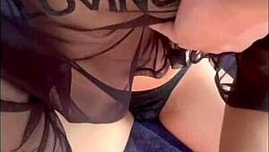 She takes her ex's cousin for sweet revenge on that perfect latina ass