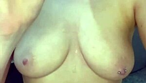 omg horny british student slut gropes tits squirts on webcam! college coed masturbates with toys to orgasm