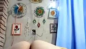 curvy marysubmissive's saggy tits handjob tease