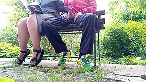 oh fuck, watch me explode cum all over my horny mother-in-law's huge curves!