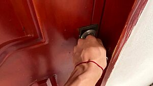 My big ass stepsister gets so horny fingering her pussy she ends up bent over taking huge cock deep anal doggystyle cum on ass close-up