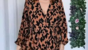 This horny busty gilf in stockings spreads wet pussy teasing big natural tits