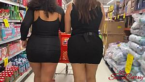 Stepmom and I Get Naughty in Supermarket