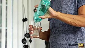 daddy4k: old man bangs young poolside teen in hot daddy positions 😍💦