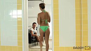 daddy4k: old man bangs young poolside teen in hot daddy positions 😍💦