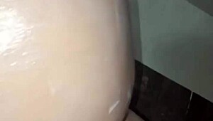 Neighbor Catches Me in Bathroom and Pounds My Tight Ass!