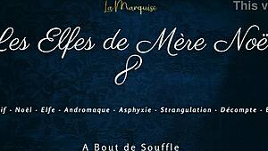 French Elves Relax with Christmas Jerk Off Instructions