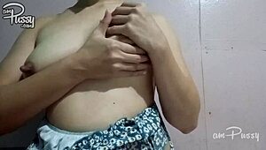 oh god im amatuer asian babe gropin my naked body feels so damn good