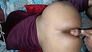 Beautiful Bhabhi's Rough Doggy Anal Moans