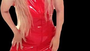 Blonde Goddess Dances Belly Fetish Song