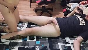 Rica Mamada Leads to Wild University Girl Fuck