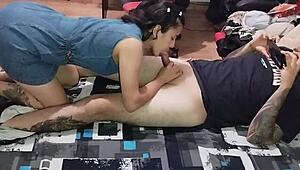 Rica Mamada Leads to Wild University Girl Fuck