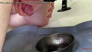 you love watching this degraded bdsm teen slave rim ass and take anal beads right?