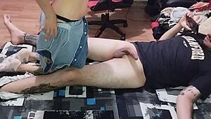 Rica Mamada Leads to Wild University Girl Fuck