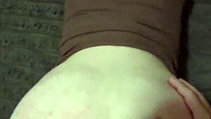 POV Skinny Blonde Milf Begs Daddy for Rough Creampie in Homemade Fuck