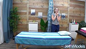 Petite masseuse sara star lets grandpa pound her chubby curves