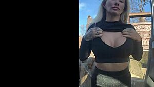 office quiet girl turns wild party fun with big tits and ass