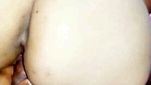 Squirting Wife's Big Ass Takes Cock Doggystyle