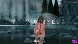 Old Stepdad Rips Clothes Off Blonde Bestie For Rough Camp Fuck