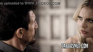 stepdaddy interviews kenzie taylor & carolina sweets in taboo lingerie threesome daddy uncle casting 😈🍆💦